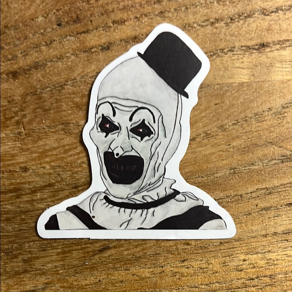 Art the Clown sticker
